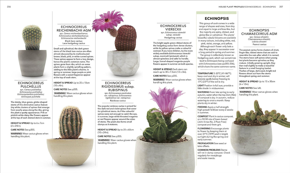 Royal Horticultural Society (RHS) Books - RHS House Plant: Practical Advice for All House Plants, Cacti and Succulents