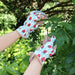 Saje Gardening Gloves - Strawberry Stripes Gardening Gloves