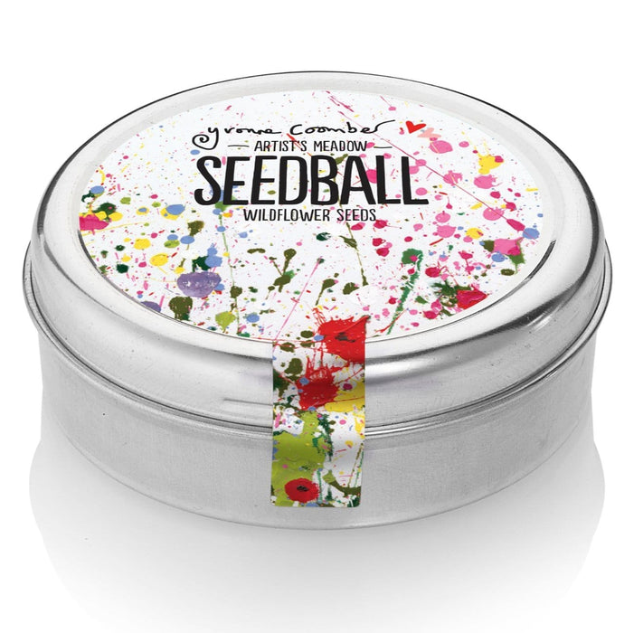 Seedball Plant & Herb Growing Kits - Seedball Tin - Artist's Meadow