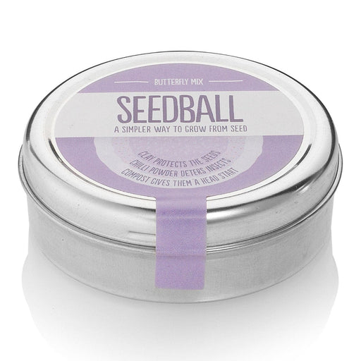 Seedball Plant & Herb Growing Kits - Seedball Tin - Butterfly Mix