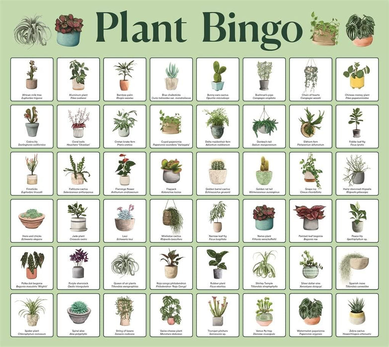 Smith Street Books Games - Plant Bingo: A Game For Green Thumbs