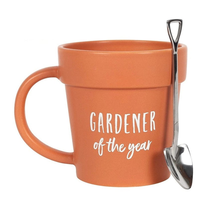 Something Different Enamel Mugs - Gardener of the Year Mug & Spoon