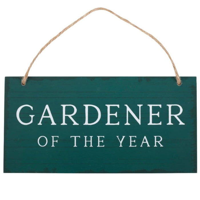 Something Different Indoor Decor - Gardener of the Year Sign