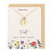 Something Different Jewellery - February Birth Flower Necklace and Card