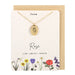 Something Different Jewellery - June Birth Flower Necklace and Card