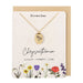 Something Different Jewellery - November Birth Flower Necklace and Card