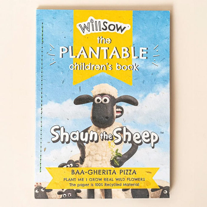 Shaun the Sheep, BAA-GHERITA PIZZA - Plantable Children's Book
