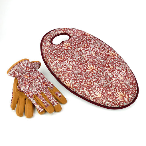 William Morris Garden Tool Gift Sets - Garden Kneeler & Gloves Bundle - William Morris Snakeshead