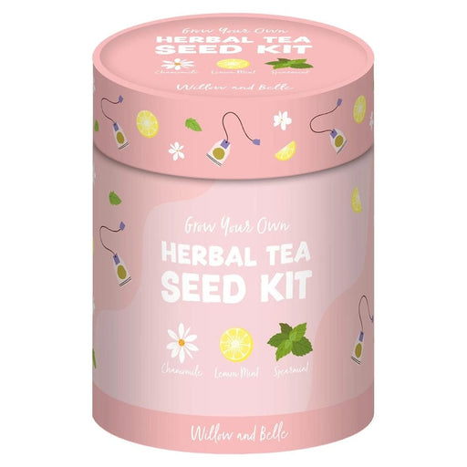 Willow & Belle Plant & Herb Growing Kits - Herbal Tea Seed Starter Kit