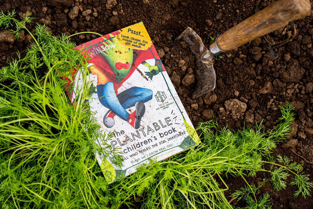 Willsow Books - The Dill Who Foiled The Soil Snatchers - Plantable Children's Book