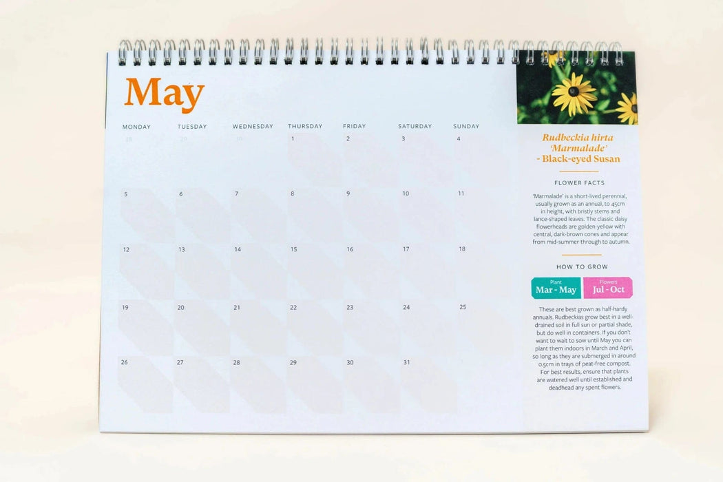 Willsow Calendars & Diaries - RHS & Willsow A5 Plantable Calendar 2025